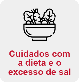Cuidados com a dieta e o excesso de sal